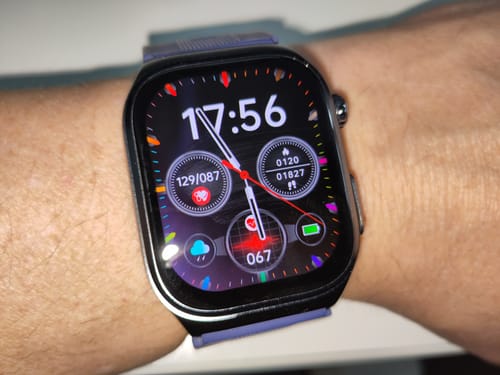 Customer photo review of VitaFit Air3. Smartwatch mit Blutdruckmessung Pumparmband