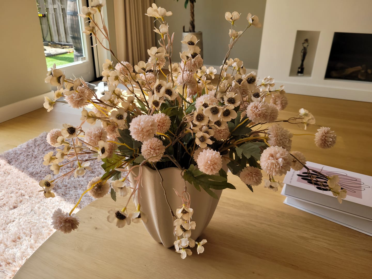 Customer photo review of Wax Arrangement - Crème