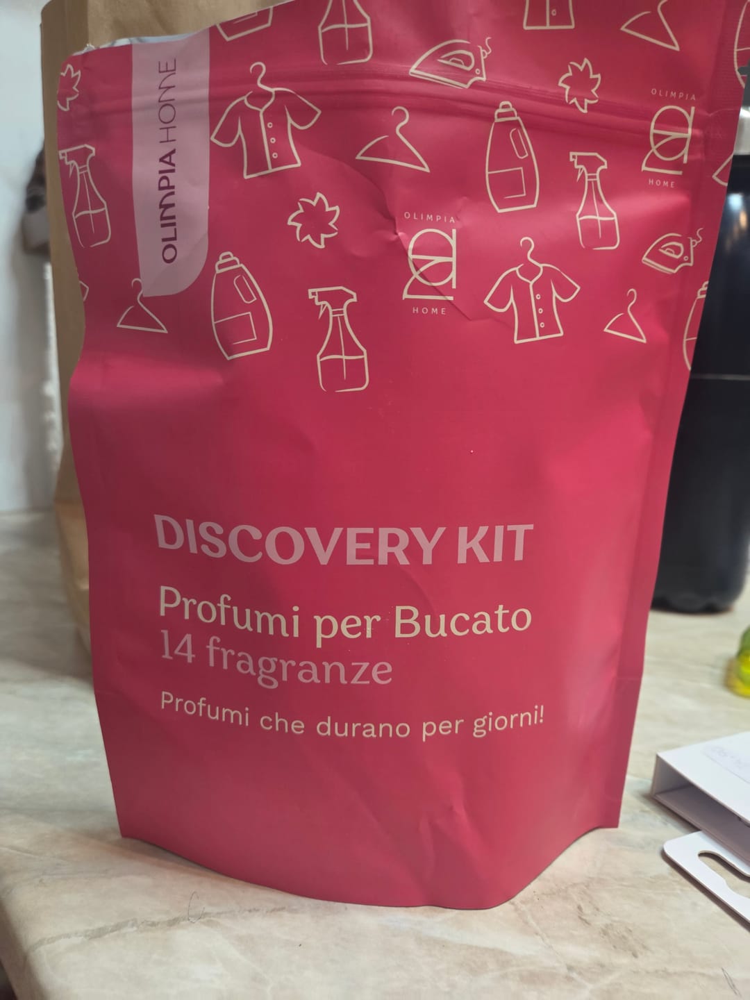 Customer photo review of Discovery Kit Laundry Collection – 14 Fragranze da scoprire