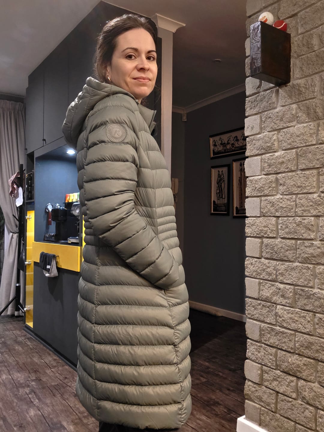 Customer photo review of Sage Midi Parka™