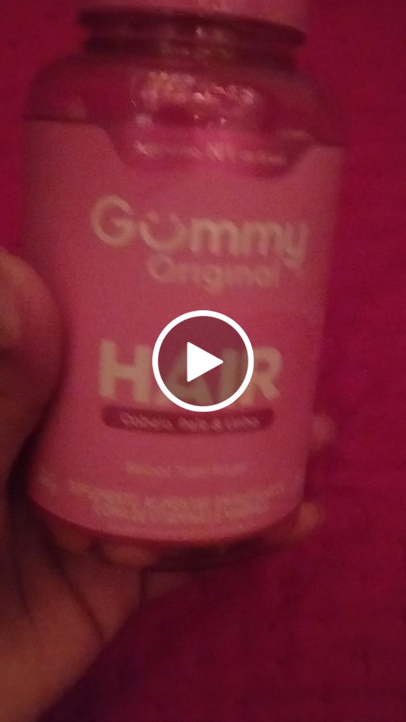 Customer video review of Gummy Hair® - Tutti-Frutti 180 g