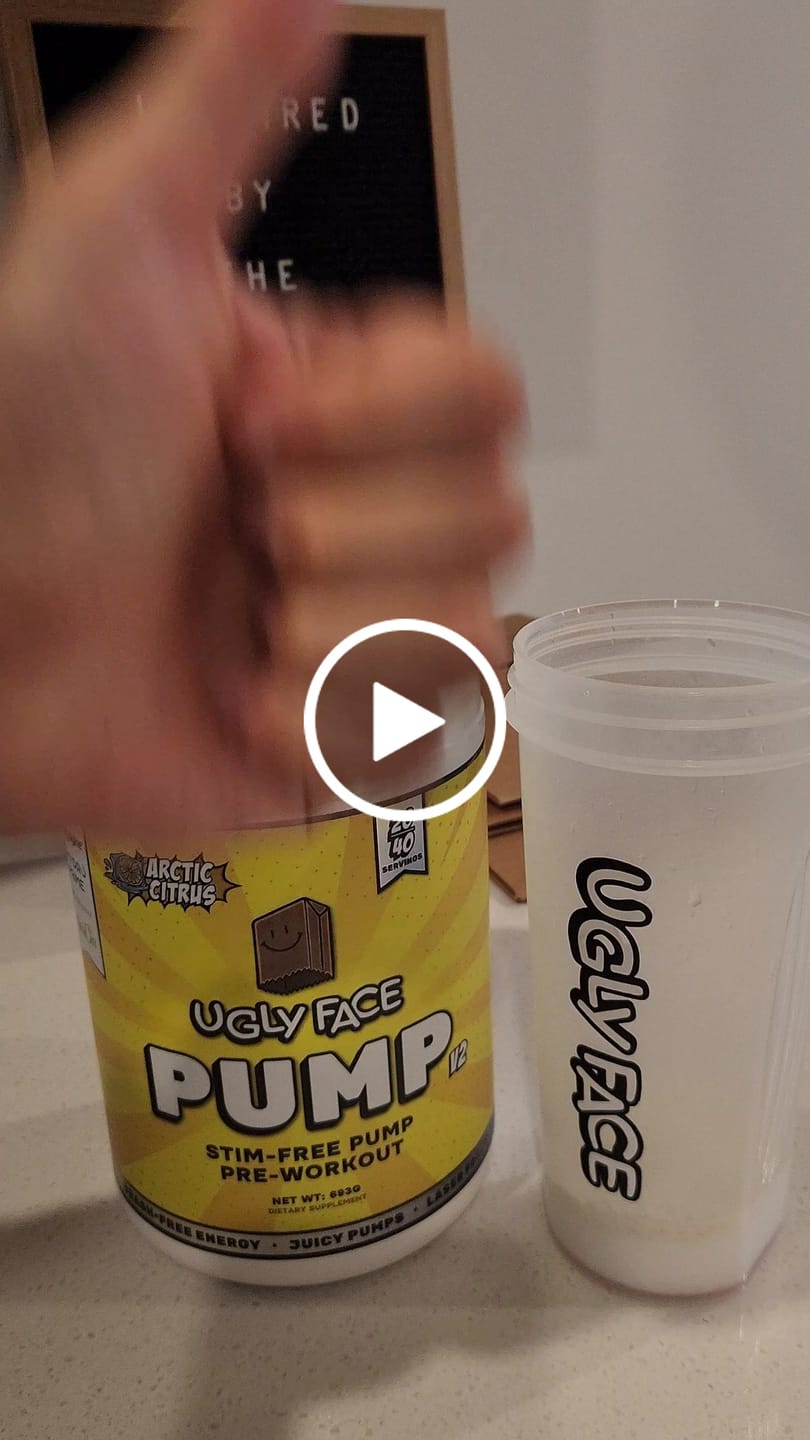 Customer video review of UGLYFACE® PUMP V2