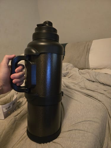 Customer photo review of 4L Titan Bottle (135 oz)