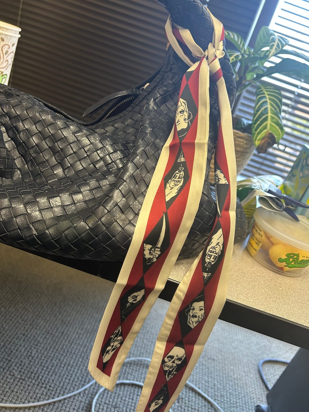 Customer photo review of Danger Skinny Scarf