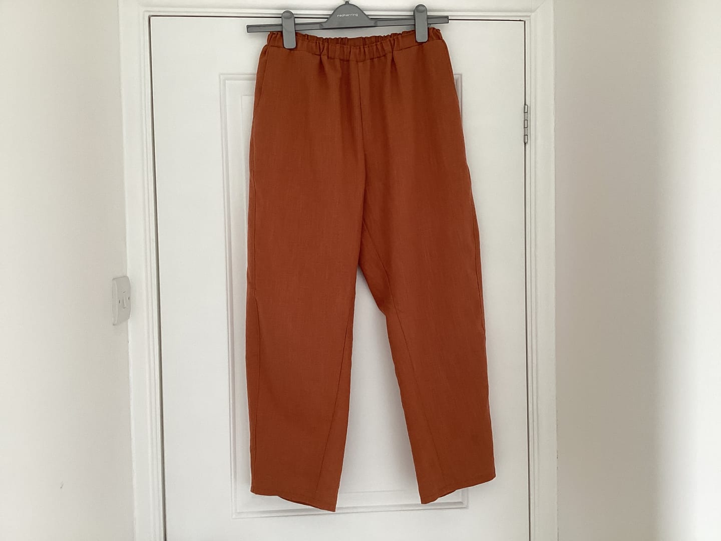 Customer photo review of Washed Linen Blend Fabric