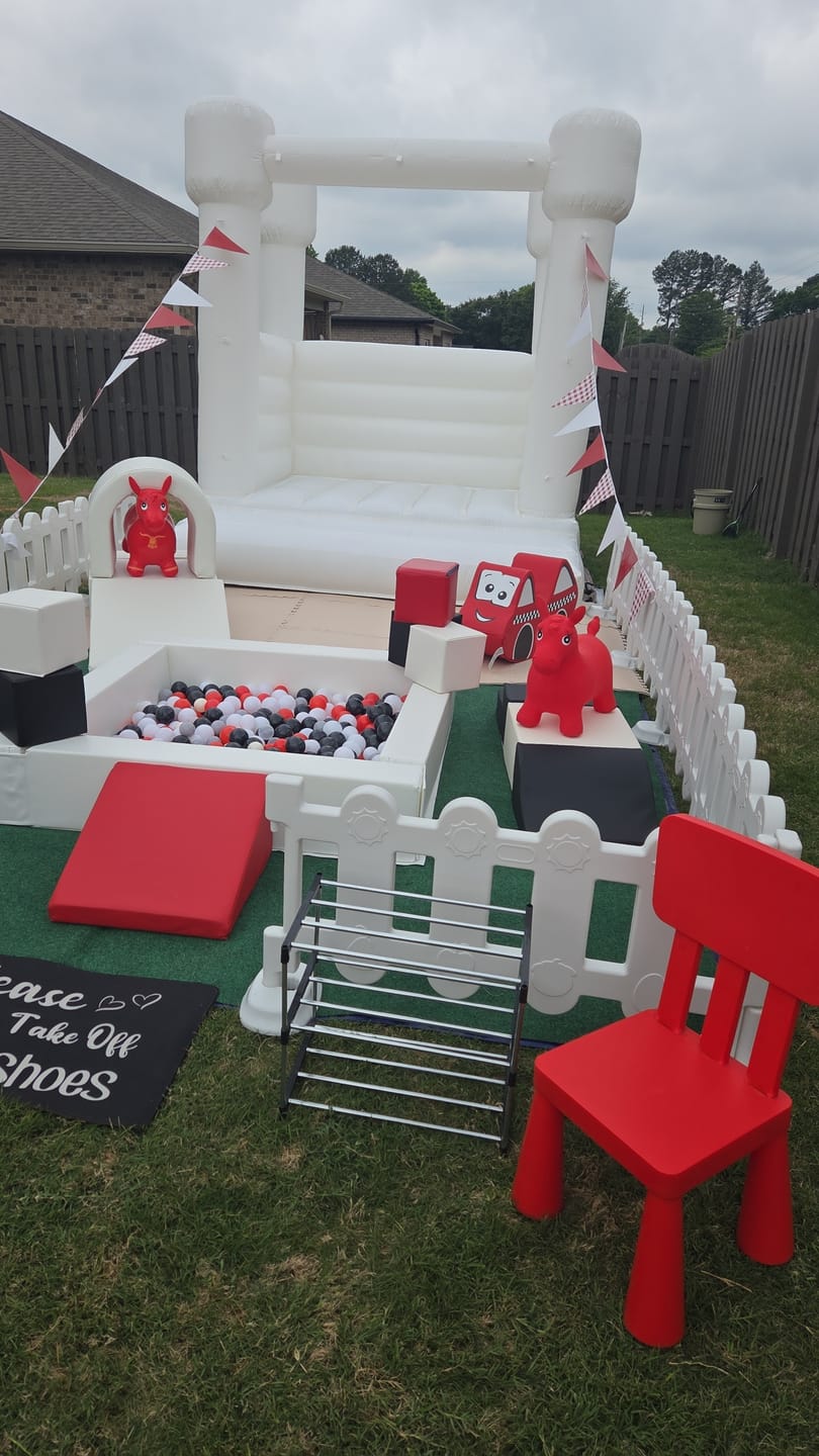 Customer photo review of Soft Play -Stair - Upper Bridge - Slider Climber Set
