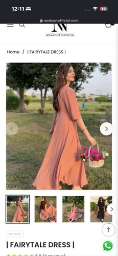 Customer photo review of | FAIRYTALE DRESS |