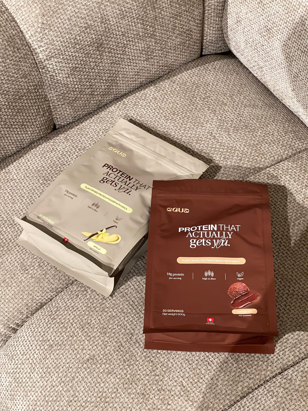 Customer photo review of Šokolado skonio proteino gėrimas