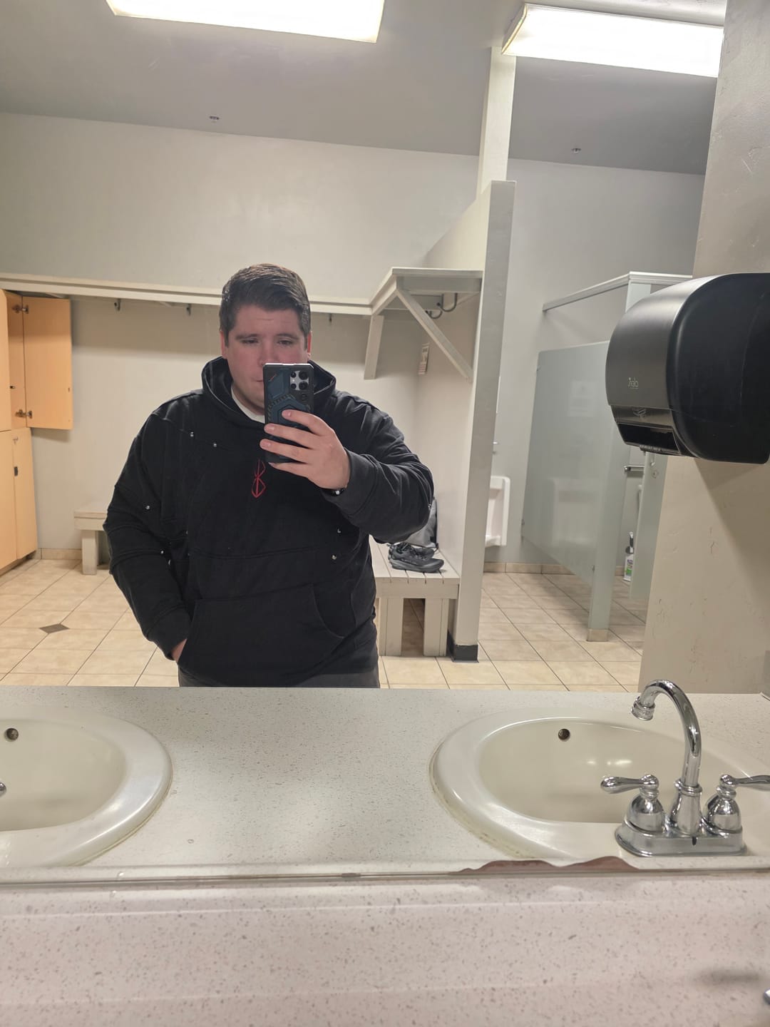 Customer photo review of Tormented Armor Hoodie