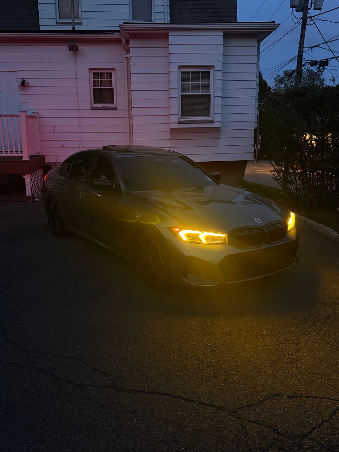 Customer photo review of BMW G20 G21 3 SERIES YELLOW DRL KIT