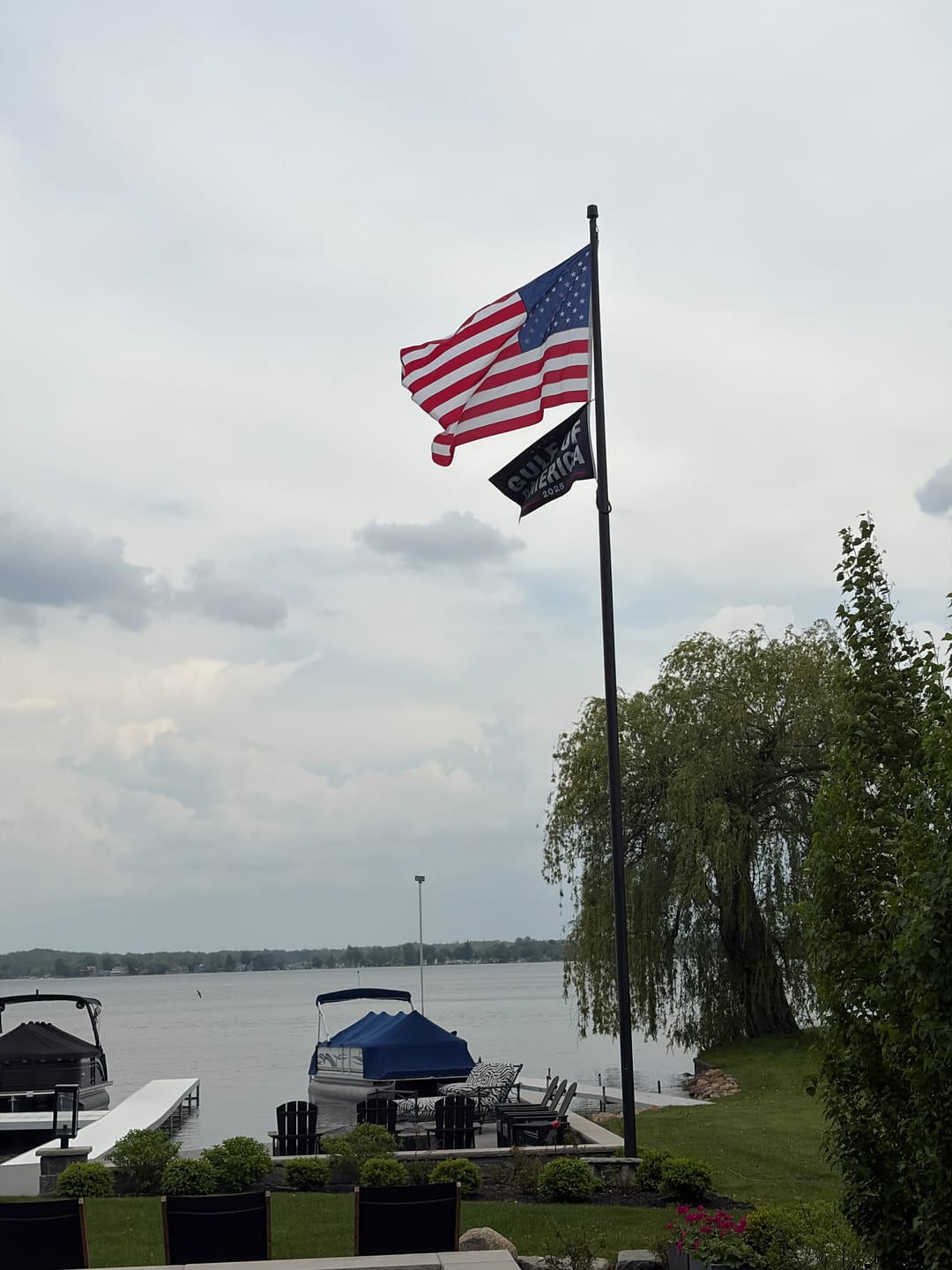 Customer photo review of 6' x 10' American Flag