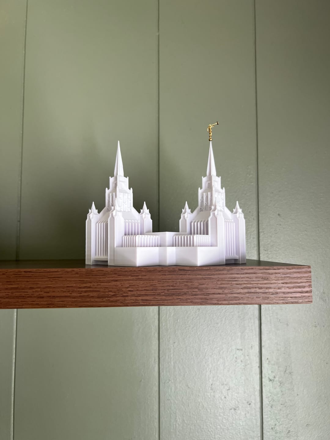 Customer photo review of San Diego California Temple Replica Statue