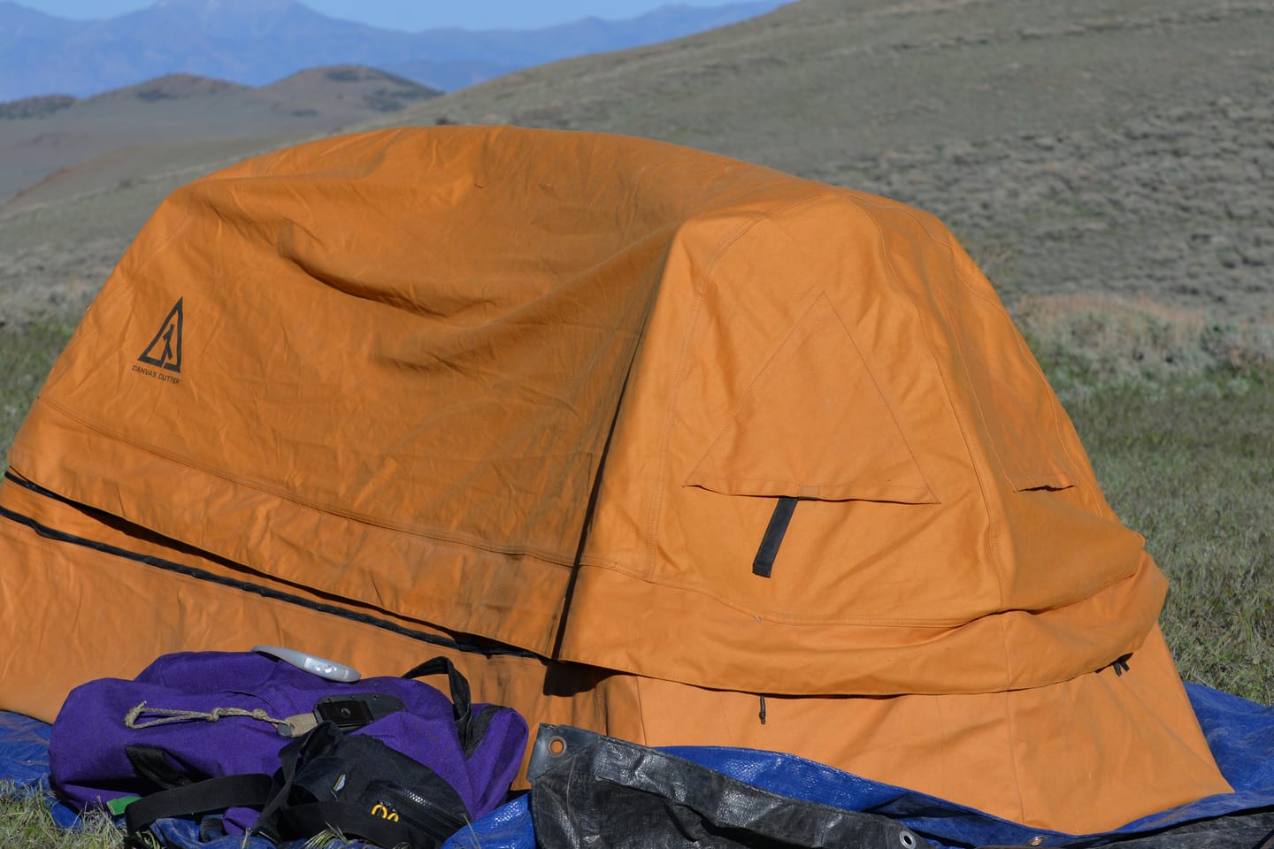 Customer photo review of DOMINATOR 3.0 CANVAS BEDROLL