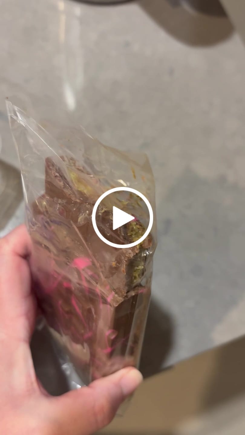 Customer video review of Pistachio Coconut Bliss Block