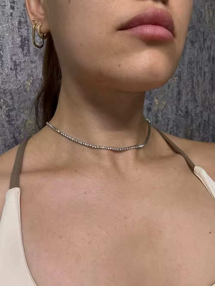 Customer photo review of Amira Crystal Choker