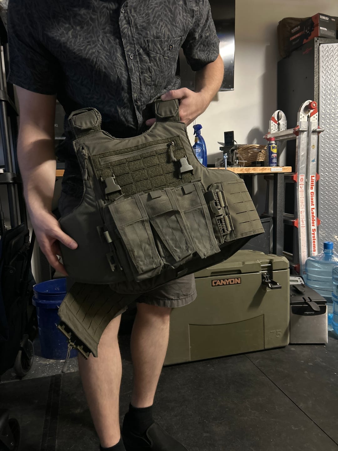 Customer photo review of RTS Tactical RICO Special Operations Vest with Commander Level IIIA (HG2) Soft Armor