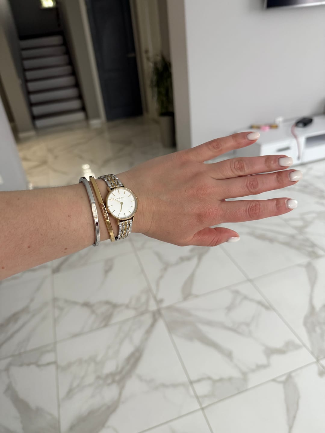 Customer photo review of Ruby Petite Gold Silver