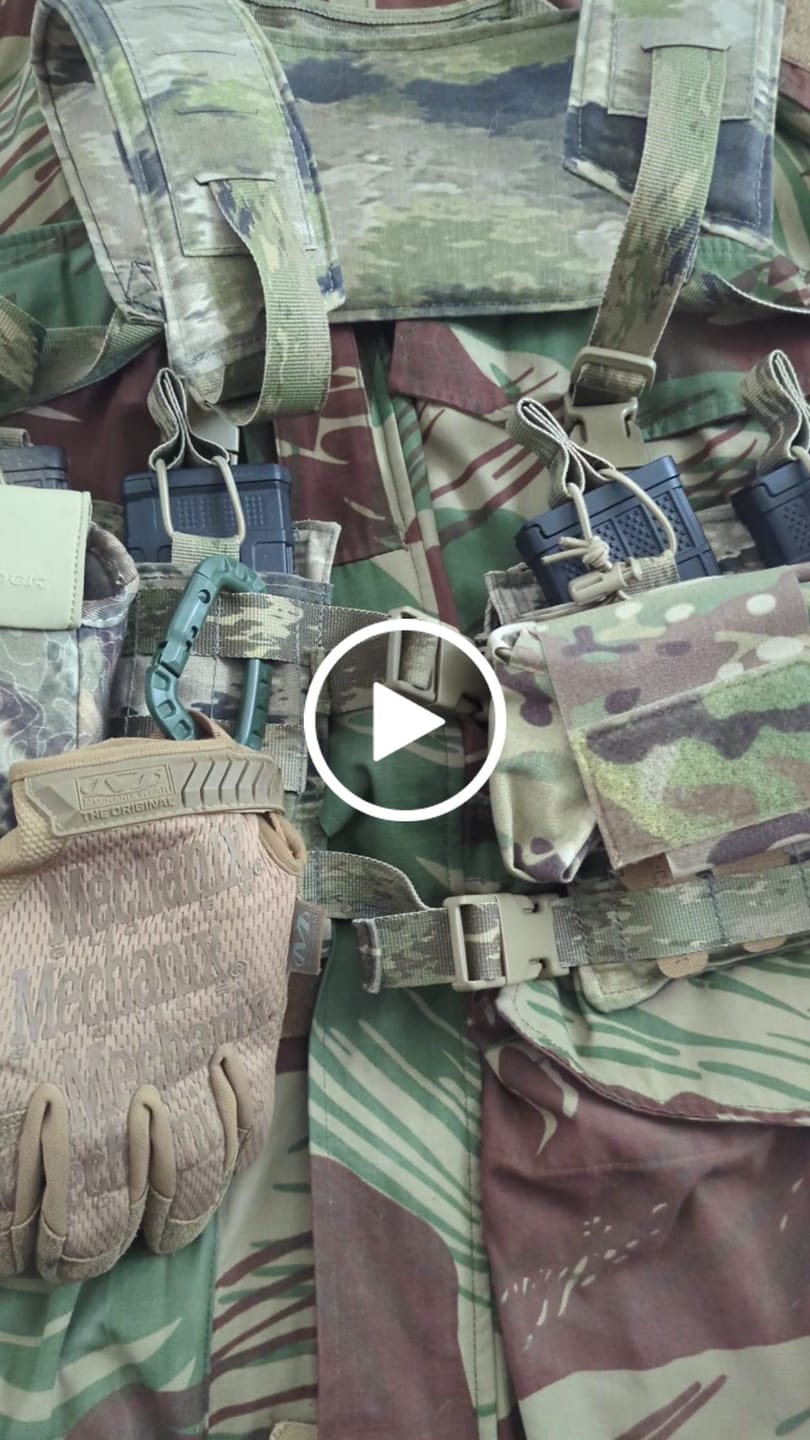 Customer video review of AR Chest Rig Split Front 6 Mag