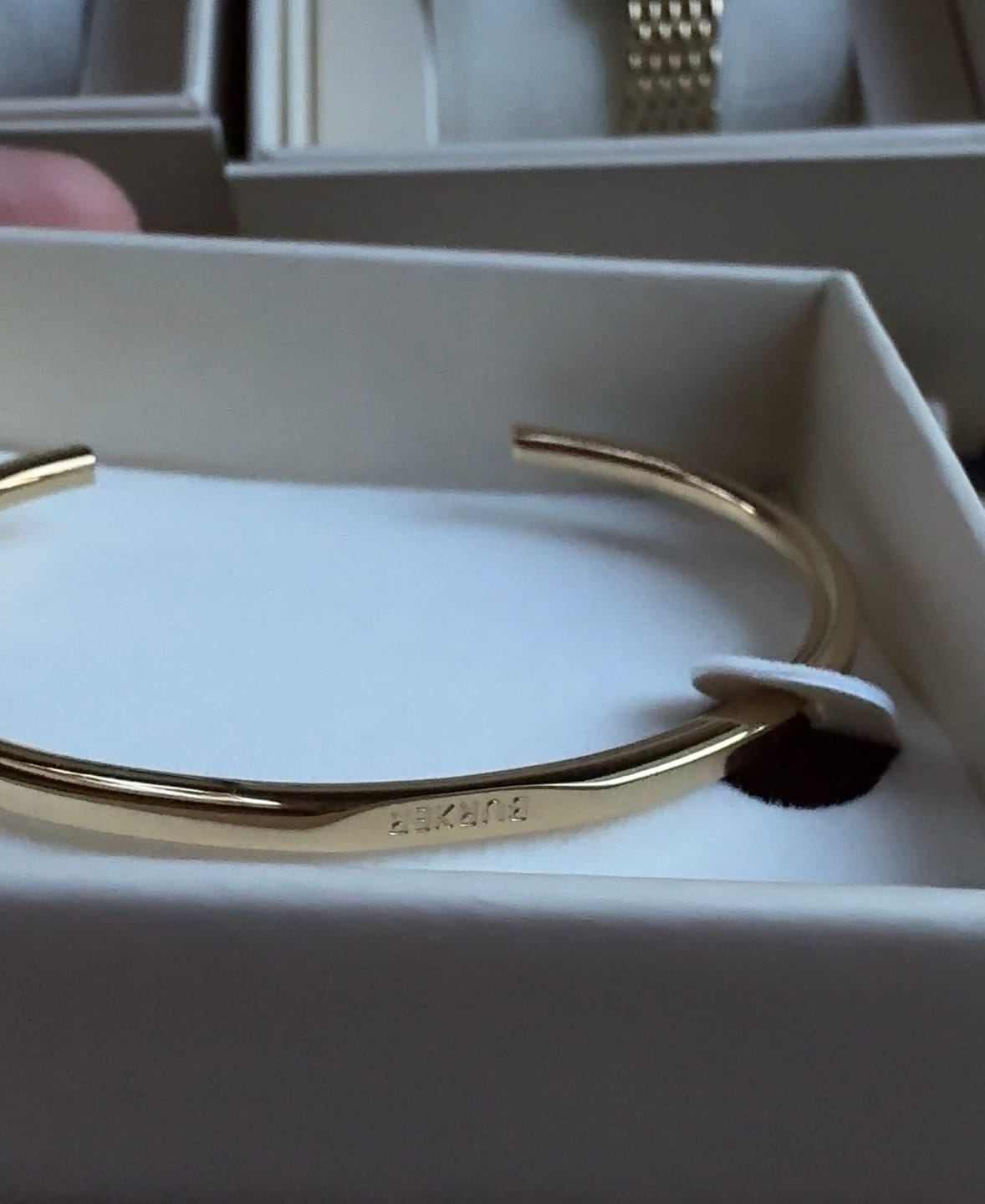 Customer photo review of Violet Petite Bracelet