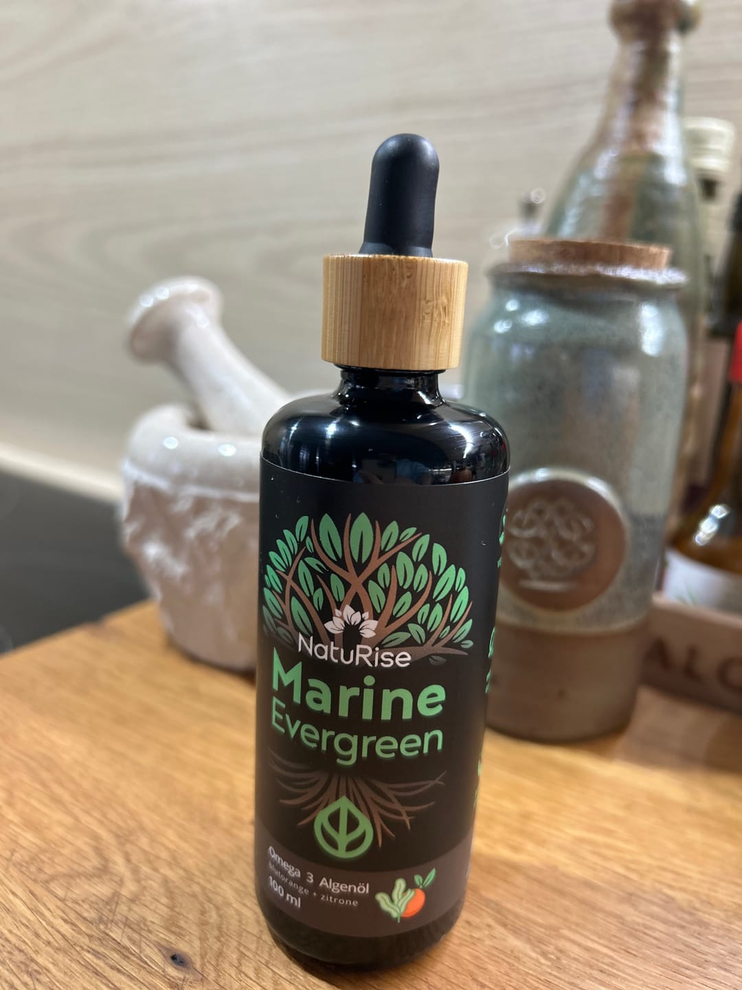 Customer photo review of Omega-3 Algenöl (100ml)