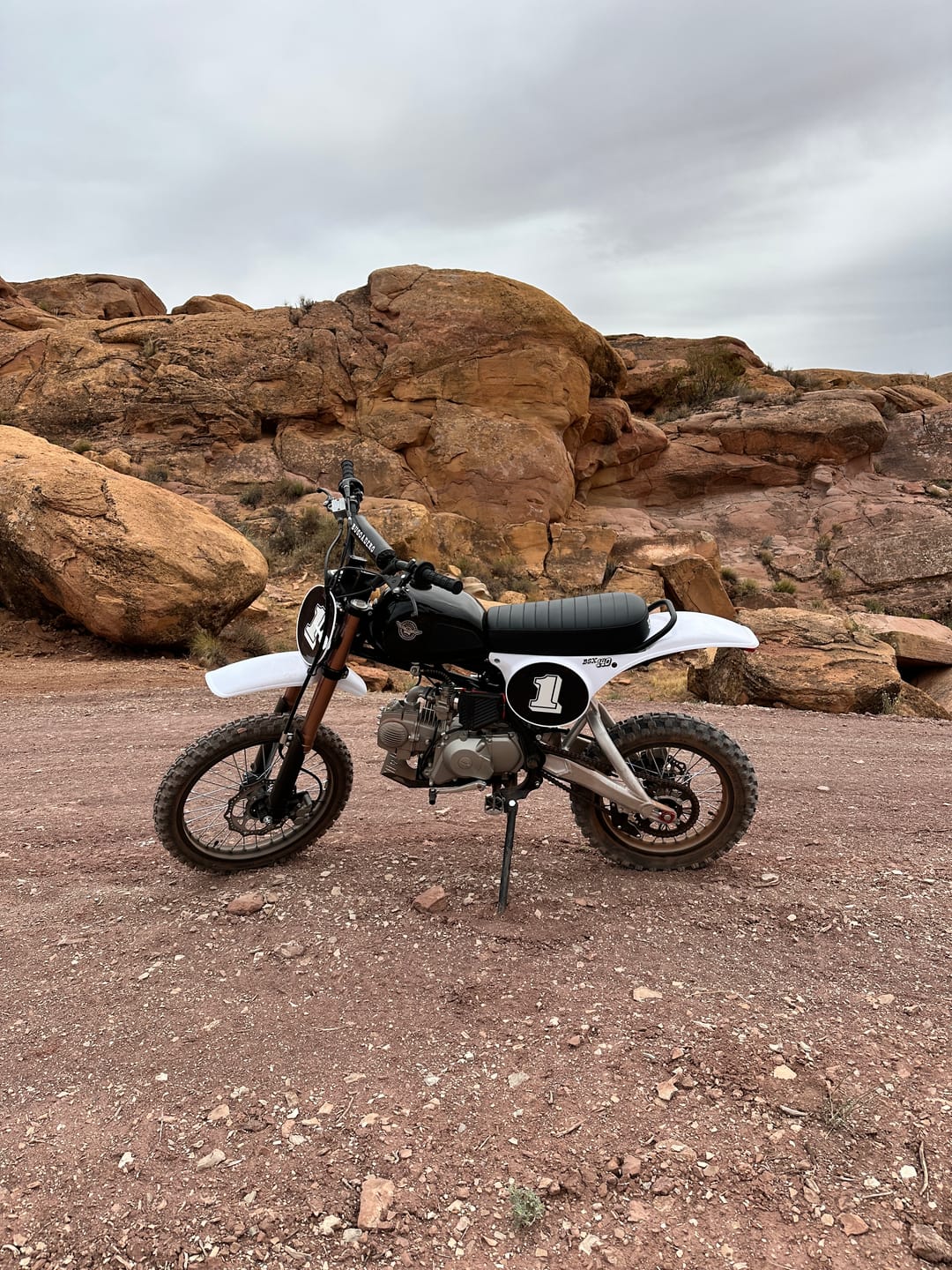 Customer photo review of Buscadero BSX 140 Pit Bike