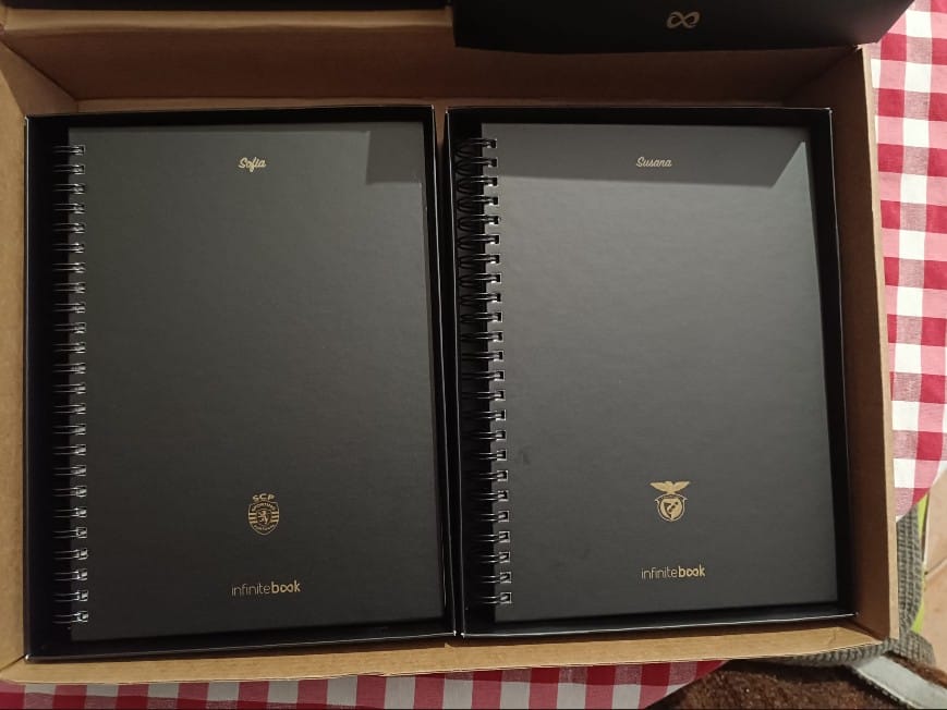 Customer photo review of Infinitebook Planner A5 Benfica
