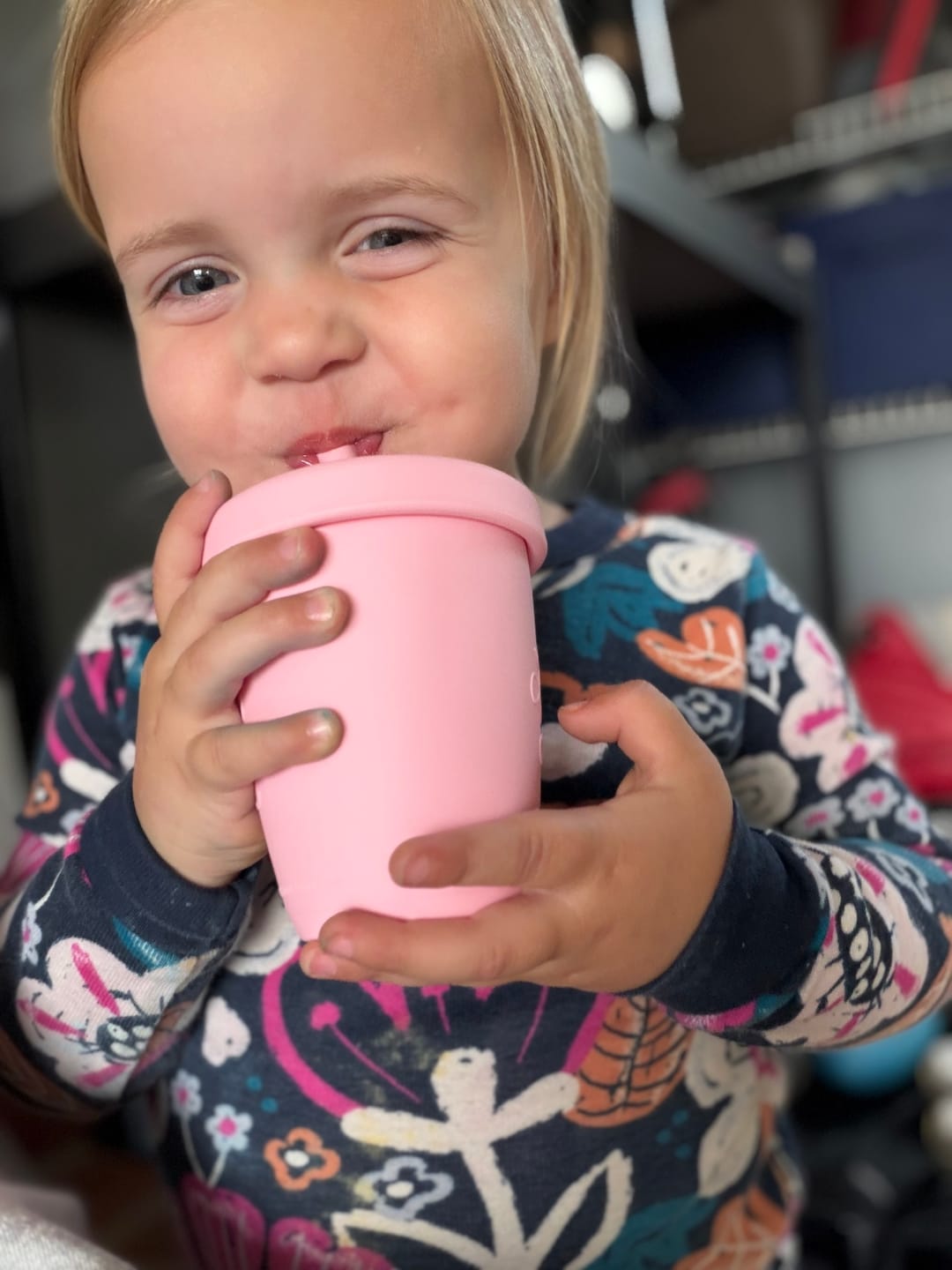 Customer photo review of The Seashell Straw Cup