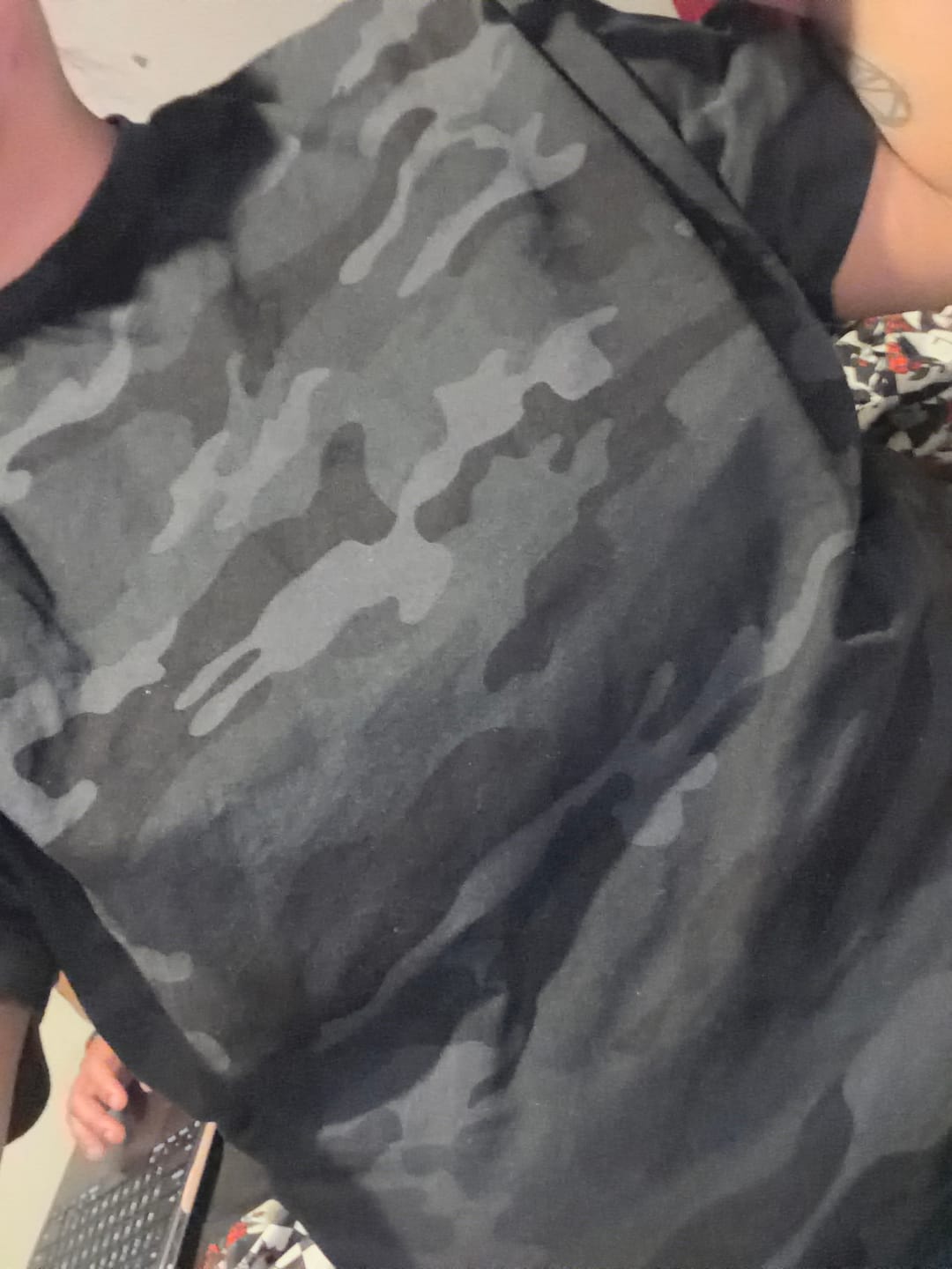 Customer photo review of 80Eighty® BlackCamo Shirt
