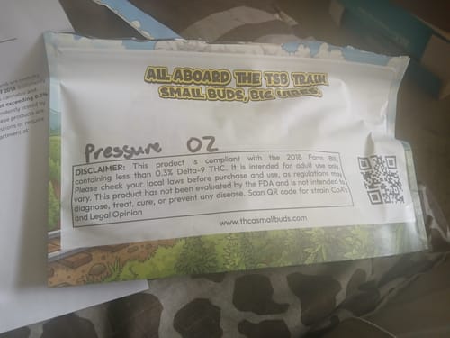 Customer photo review of Cheap Indoor THCA Flower Ounce