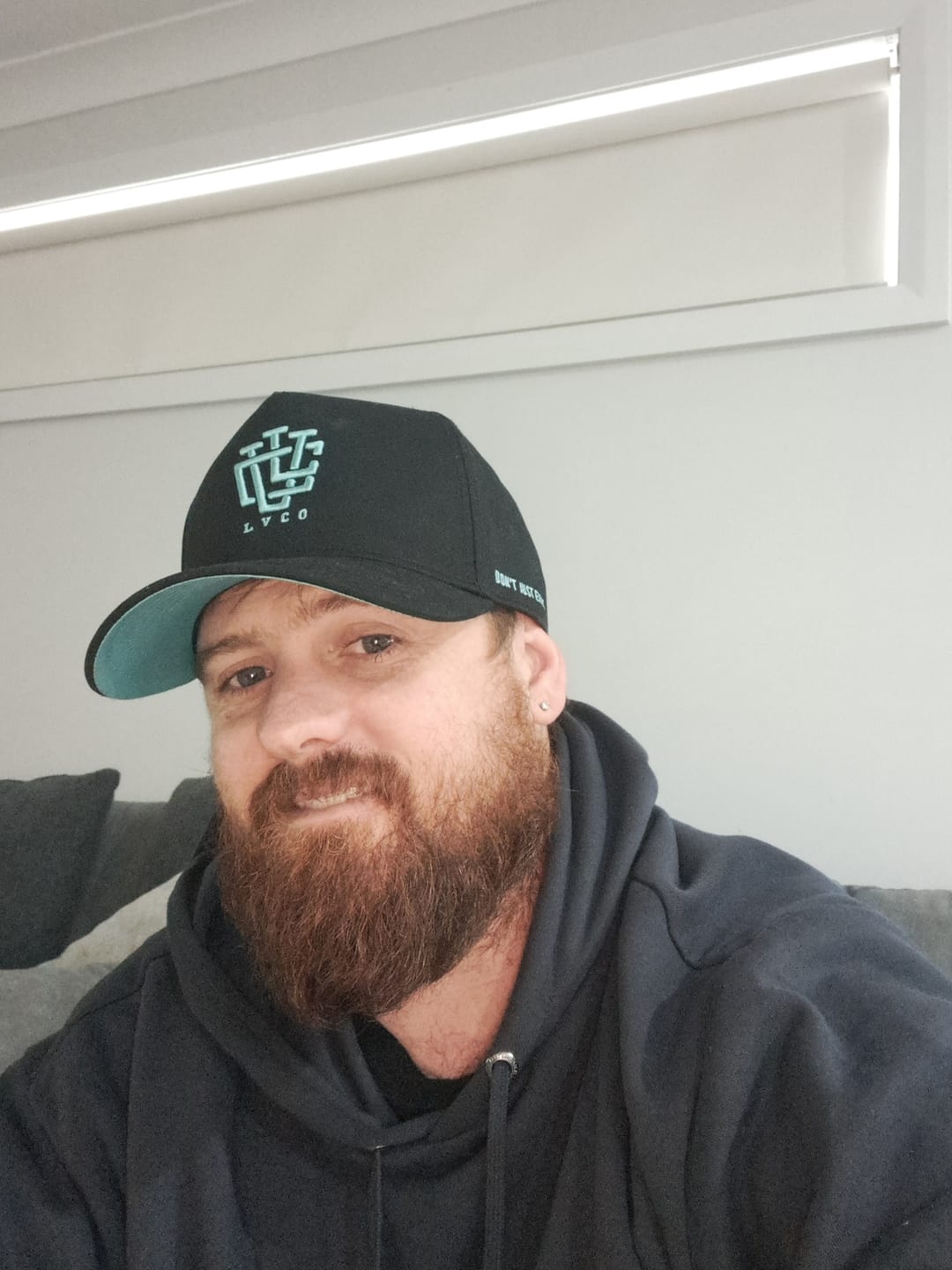 Customer photo review of LVCO Midnight Mint A-Frame Snapback