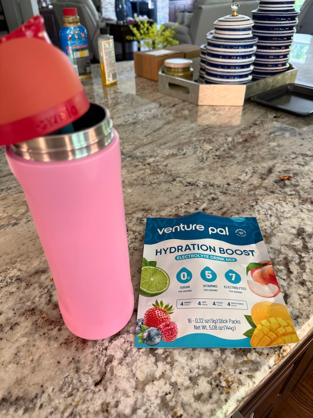 Customer photo review of Sugar Free Electrolyte Powder Packets