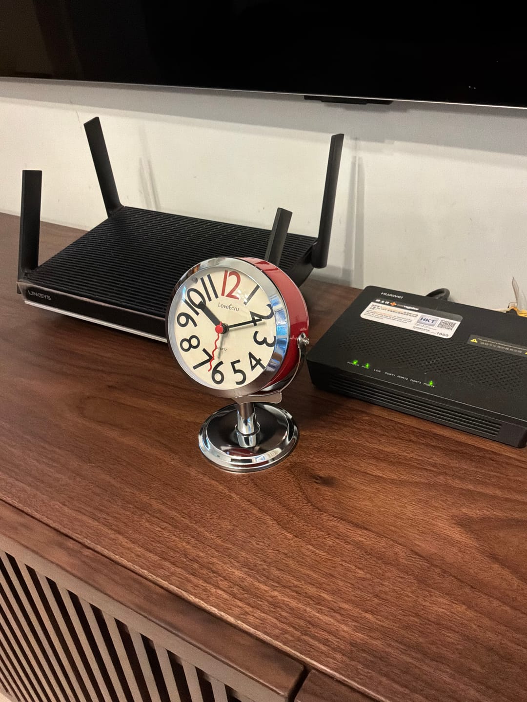 Customer photo review of Orbit Nightlight Alarm Clock