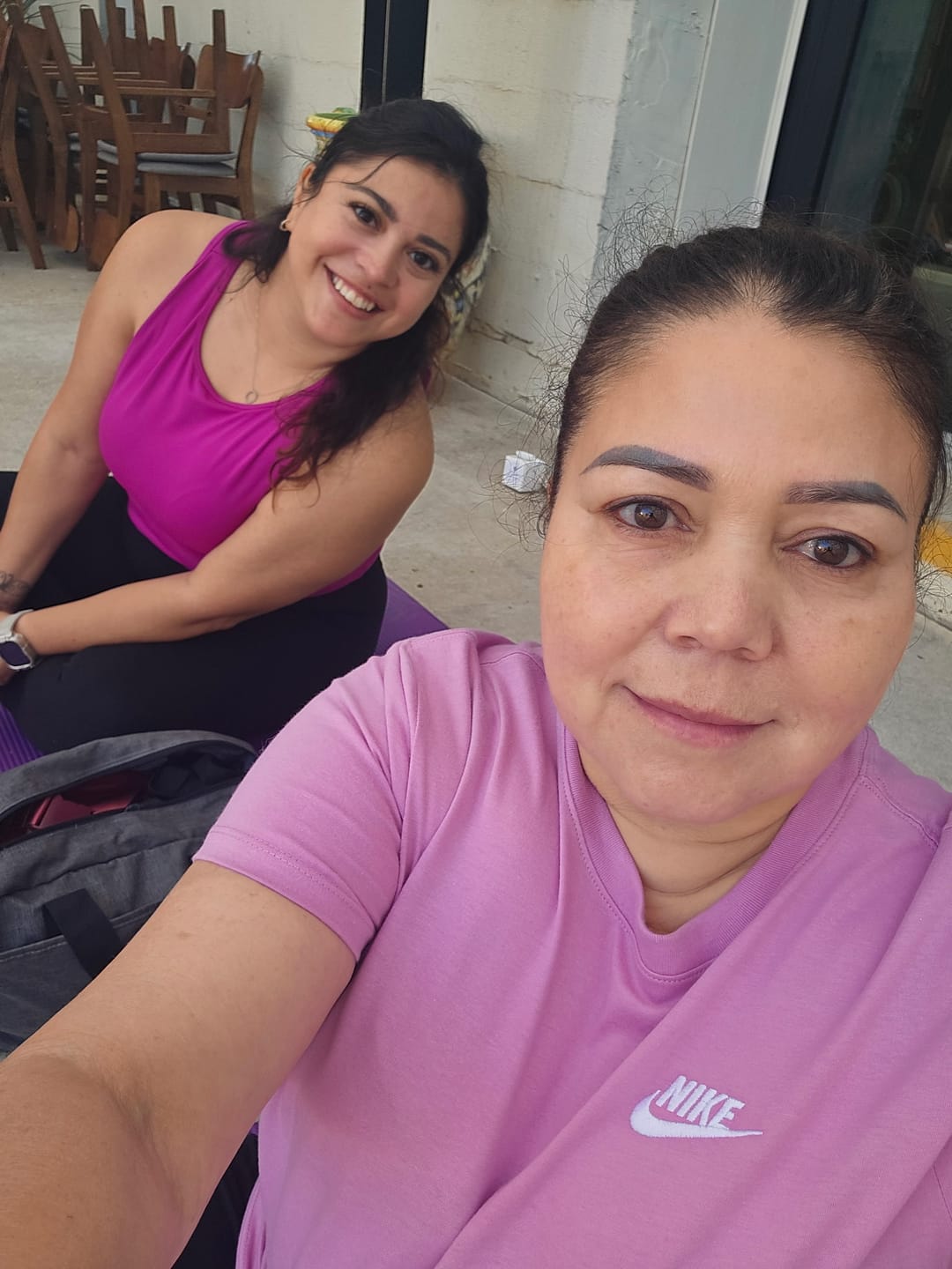 Customer photo review of Mamá y Mija: Mom & Daughter Yoga Experience 🍃