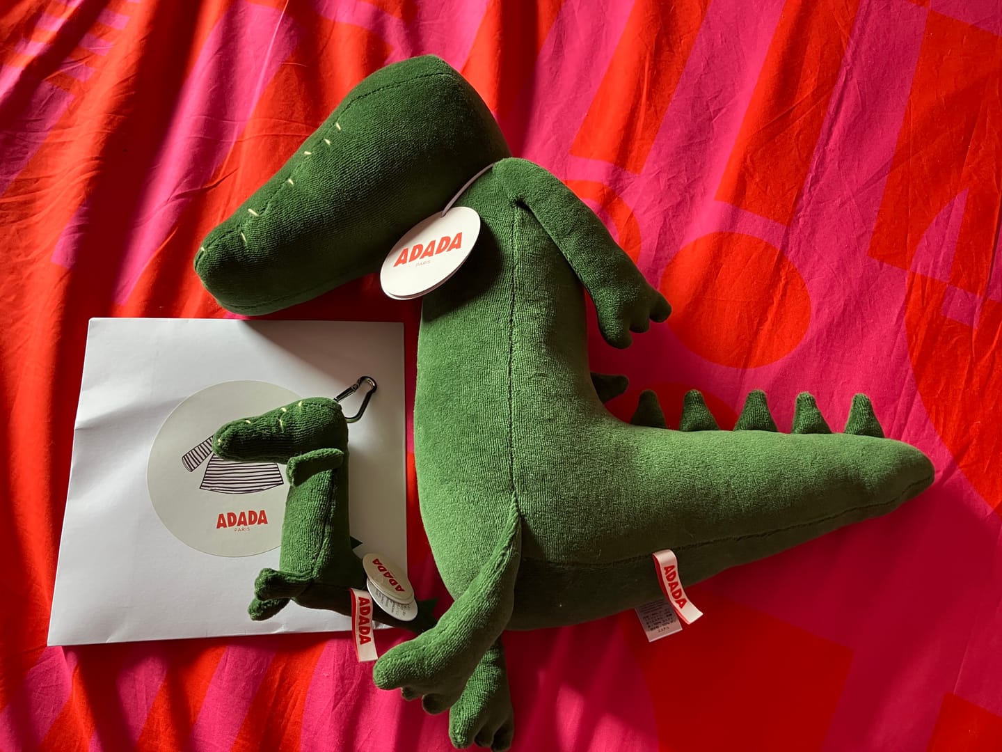 Customer photo review of GRIGRI SAC A MAIN  - TONY LE CROCODILE