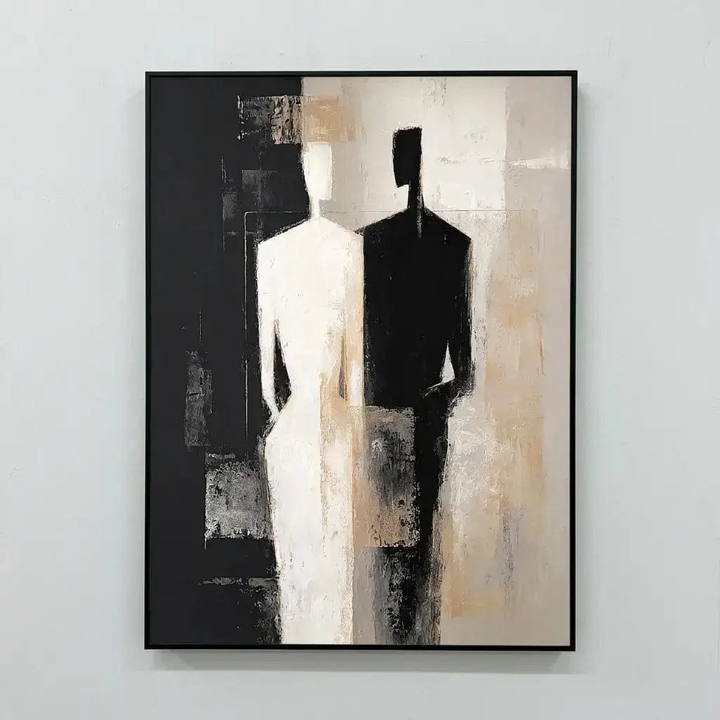 Customer photo review of Minimalist Figure Painting #ZRV008