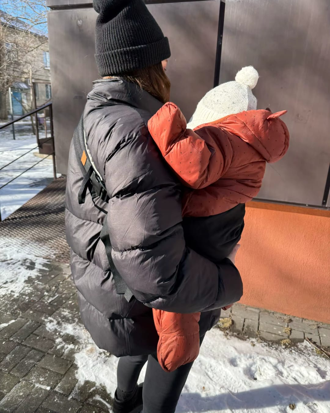 Customer photo review of Babytragetasche