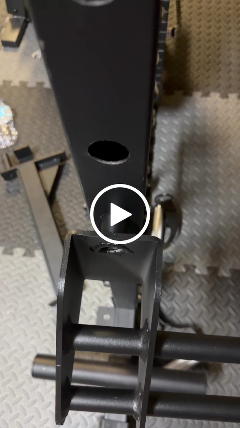 Customer video review of RitFit PAT01 2-In-1 Hip Thrust and Bicep Curl Attachment Only for P3