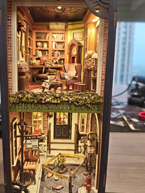 Customer photo review of DIY Book Nook Kit - Rose Detective Agency
