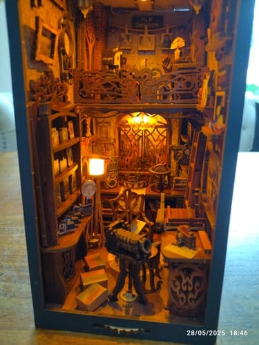 Customer photo review of DIY Book Nook Kit - Film Darkroom