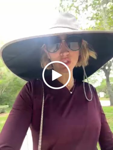 Customer video review of Women's Wide Brim Sun Protection Hat UPF 100+ BM015