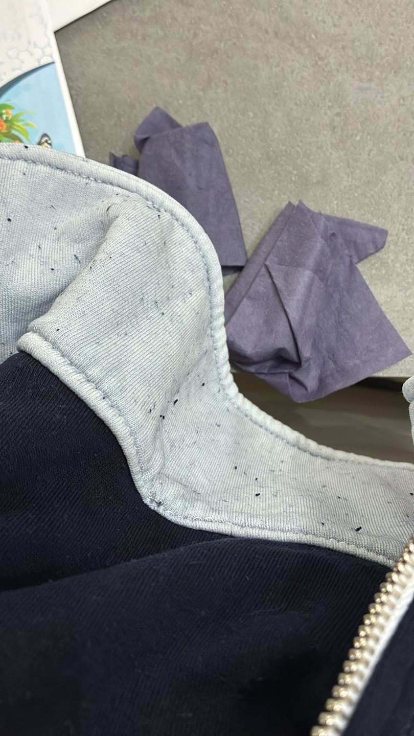 Customer photo review of Zip Collar Sweat