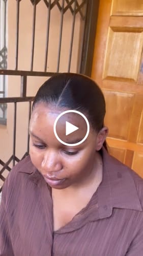 Customer video review of Vietnamese Super Double Drawn Bone Straight Natural Black Closure