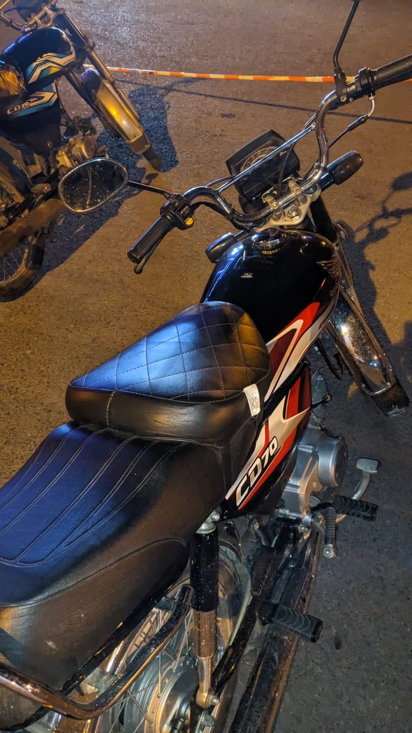 Customer photo review of Bike Seat Cushion - Universal Size (CC 70/100/110/125/150) Honda/Suzuki/ Yamaha/CHINA/EVEs