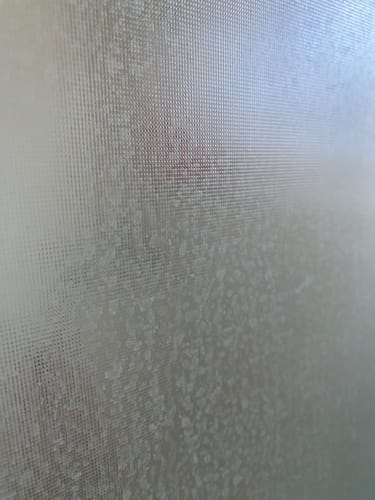 Customer photo review of GLASSGUARD® Glass Restoration Stain Remover Diamond Edition