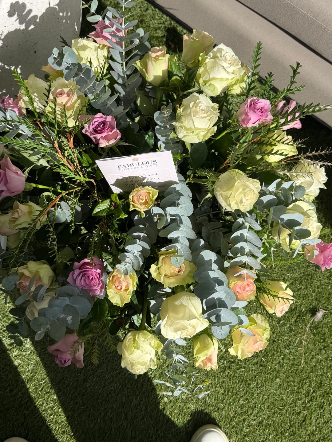 Customer photo review of Distinctly Dreamy Bouquet