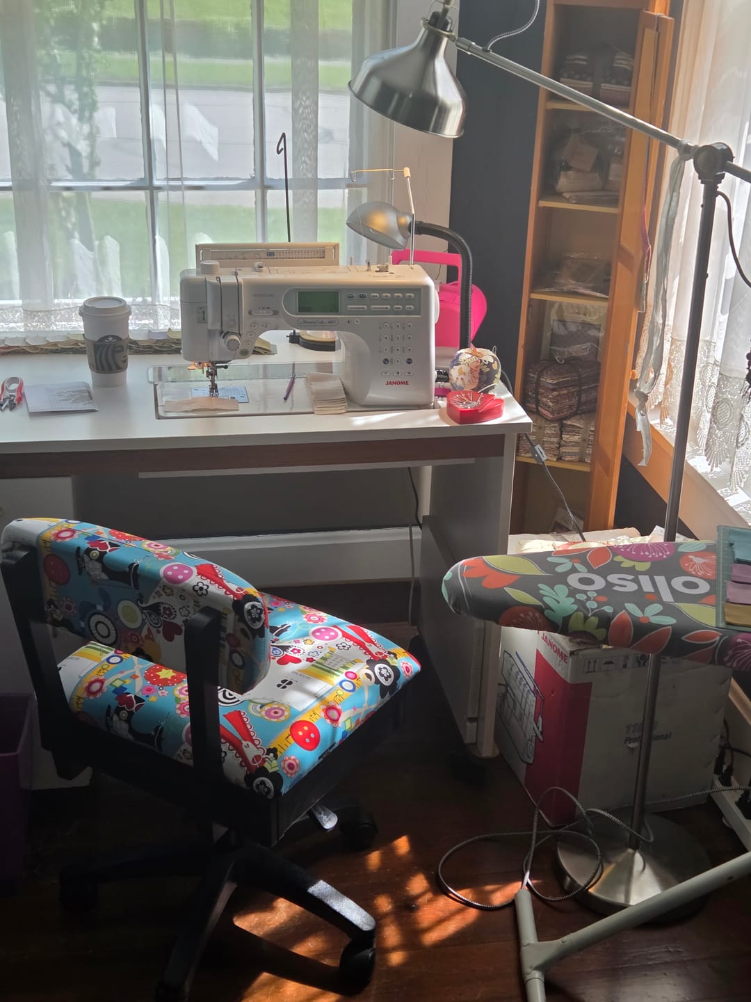 Customer photo review of Arrow Hydraulic Sewing Chair