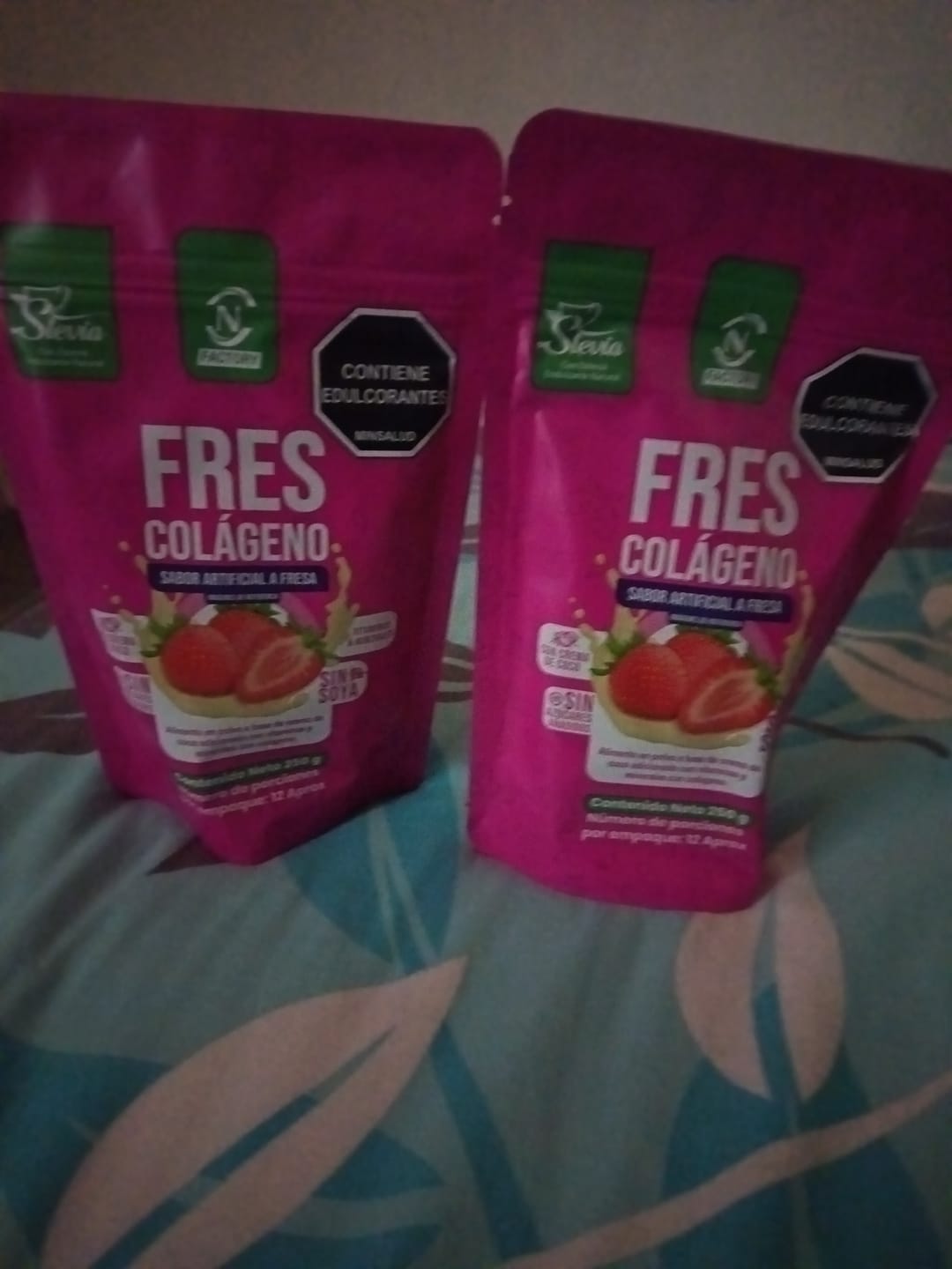 Customer photo review of Frescolágeno Fresa Doypack 250 g - Nutrition Factory