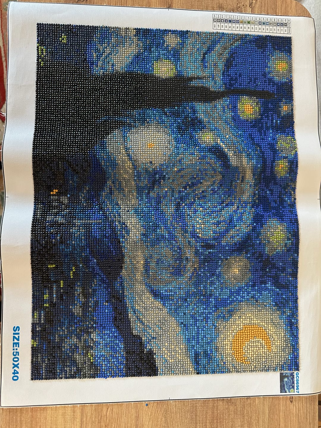 Customer photo review of AA Van Gogh 40x50 cm