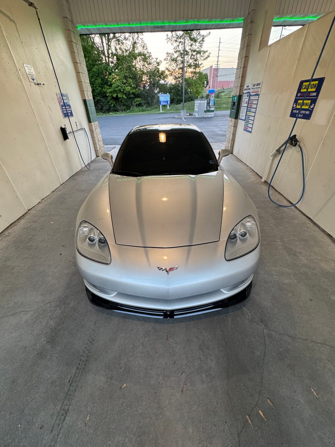 Customer photo review of Corvette C6 Base | ZR1 Conversion Front Splitter Lip & Side Skirts Rocker Panels