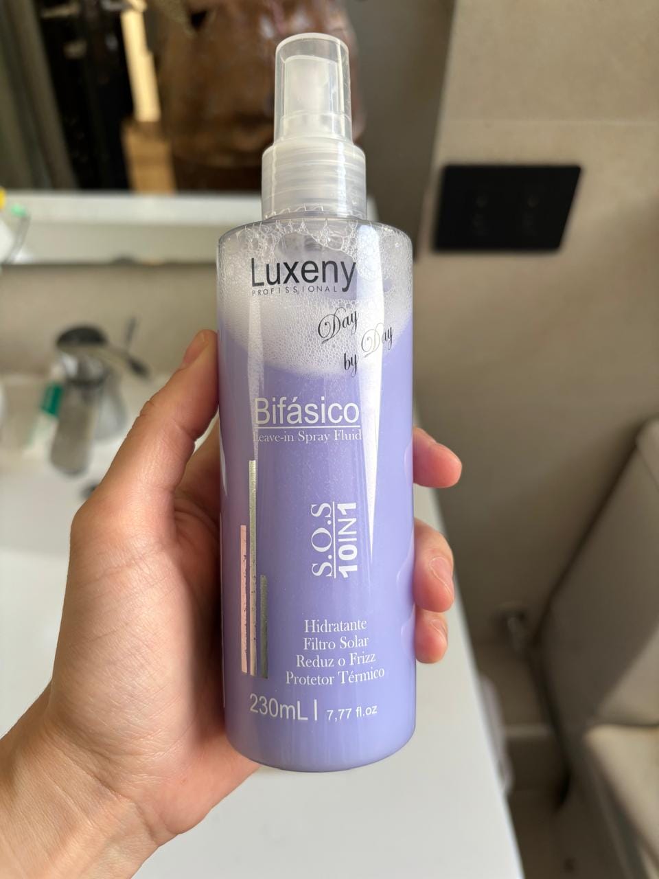 Customer photo review of Spray Bifásico 10 en 1 230 ml